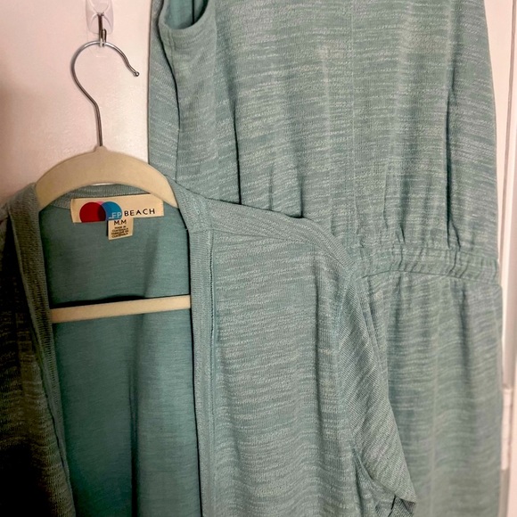 NWOT FREE PEOPLE Bi Coastal set size medium color: Garden Jem . - Picture 7 of 13